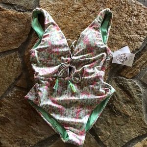 Becca Call of the Wild one piece swimsuit